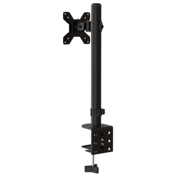 vidaXL Skjermfeste svart stål VESA 75/100 mm