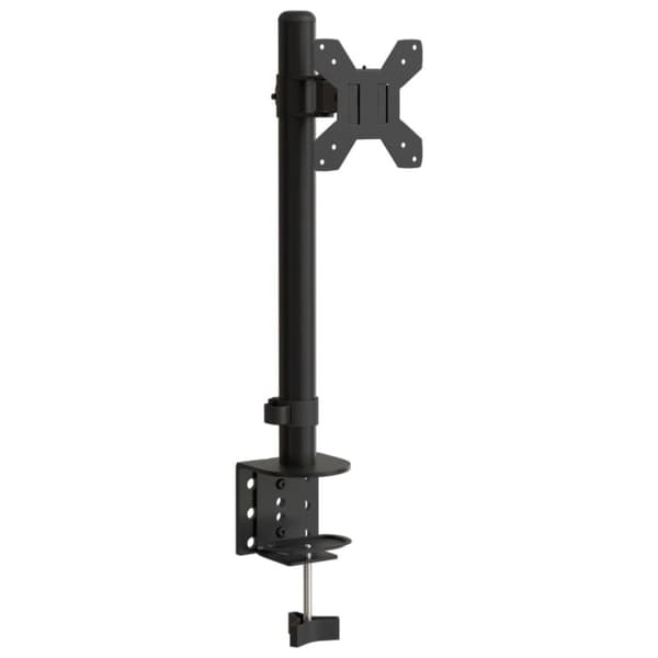 vidaXL Skjermfeste svart stål VESA 75/100 mm