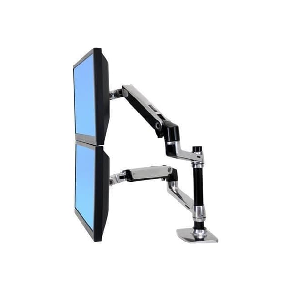 ERGOTRON Laptop Monitor Arm 45-248-026 - 18,14 kg Max - 75 x 75, 100 x 100 VESA Standard Silver