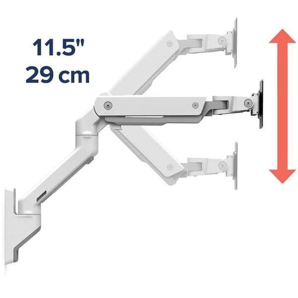 ERGOTRON Skärmstödarm - För bildskärm, TV - Vit - 106,7 cm - 19,05 kg Max - 100 x 100 VESA Standard