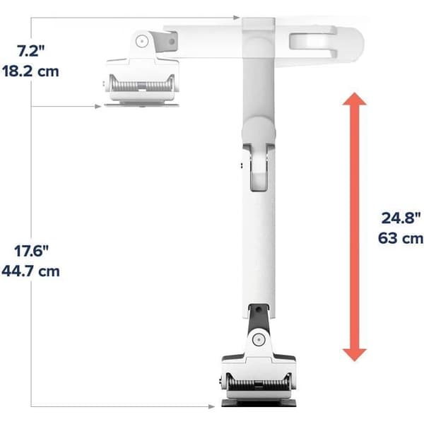 ERGOTRON Skärmstödarm - För bildskärm, TV - Vit - 106,7 cm - 19,05 kg Max - 100 x 100 VESA Standard