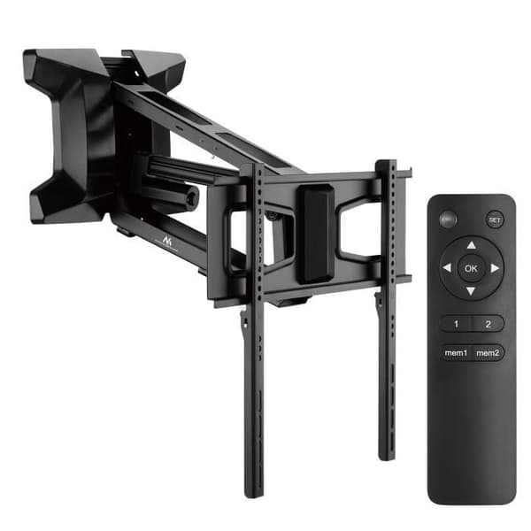Maclean MC-891 TV El TV-fäste ovanför eldstaden Vesa max 600x400 fjärrkontroll för 37"-70" TV 35kg