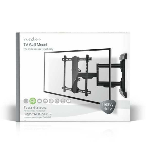 Nedis TVWM6550BK TV mounts LED / LCD / PLASMA TV / 37-80"/ Max 50kg