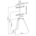 Miniatyrbillede 10 af 10: Nedis TVSM7060WT TV display 50"- 65" up to 35kg "Scandinavian design"