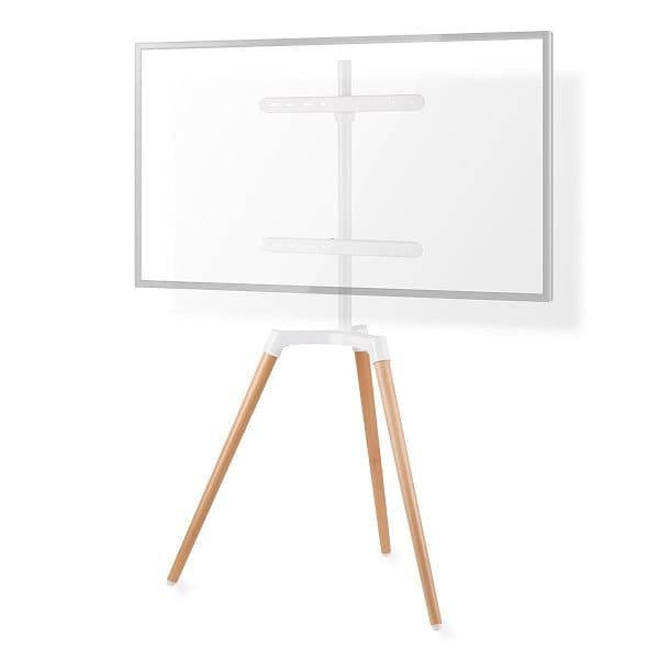 Nedis TVSM7060WT TV display 50"- 65" up to 35kg "Scandinavian design" Brun, Hvid