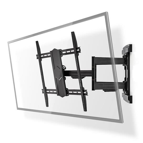 NEDIS nástěnný TV držák/ 43 - 100"/ nosnost 70 kg/ polohovatelný/ ocel/ černý