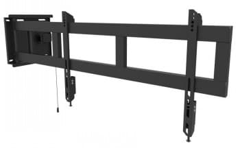 Multibrackets M Universal Swing Arm 180 Degrees Large Black | VESA 200x200-600x400 | Max 75kg | Black Sort