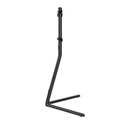 NEDIS podlahový TV stojan/ 49 - 70"/ 40 kg/ provedení V-vorm/ protiskluzový popruh/ Snap-lock/ hliník/ ocel/ černý