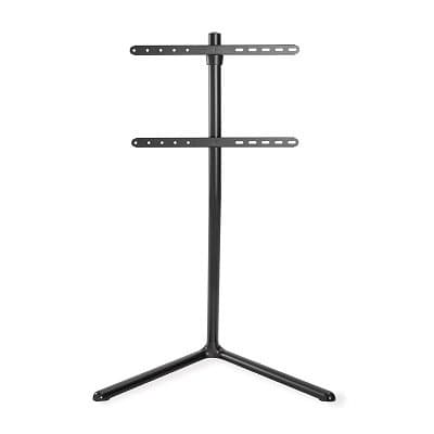 NEDIS podlahový TV stojan/ 49 - 70"/ 40 kg/ provedení V-vorm/ protiskluzový popruh/ Snap-lock/ hliník/ ocel/ černý