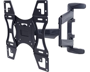 Multibrackets M VESA Flexarm Full Motion Single, 400x400 | VESA 100x100-400x400 | Max 30kg | Black Svart