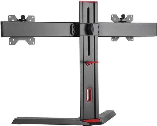 Varr VDSGM Universal Dual Screen Gaming Monitor Stand 17 "- 27"