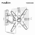 Miniatyrbillede 7 af 7: Nedis TVWM5530BK TV wall mount LED / LCD / PLASMA TV 32-55"/ Max 30kg
