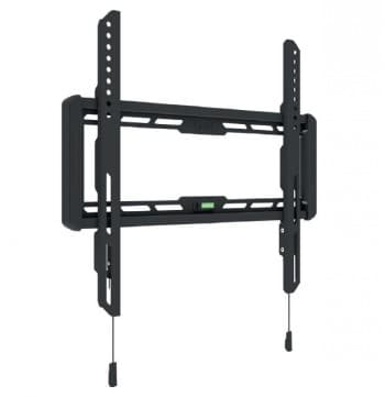 Multibrackets M Universal Wallmount Fixed Medium Black | VESA 100x100-400x400 | Max 50kg | Black Svart