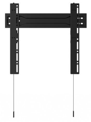 Multibrackets M VESA Wallmount Super Slim Fixed 400 MAX | VESA 100x100-400x400 | Max 35kg | Black Svart