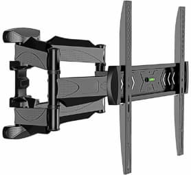 Gembird | Wall mount | WM-58ST-01 | Tilt, swivel, rotate | 32-58 " | Maximum weight (capacity) 36.4 kg | Black Stål
