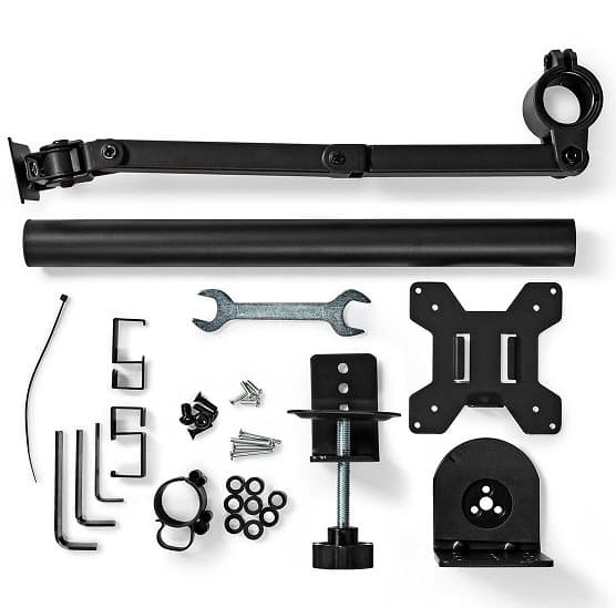 NEDIS MMSIS110BK Table Monitor Mount 15–32"| VESA 75 x 75 / 100 x 100 | 8 kg