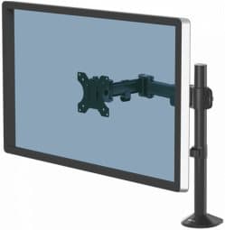 Monitora stiprinājums Fellowes Reflex Single Monitor Arm Svart