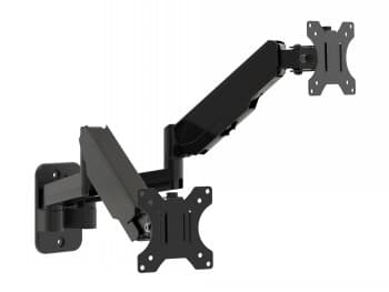 Multibeckets M Monitormount Wall Basic Dual VESA 75x75,100x100 Max 1~8kg musta