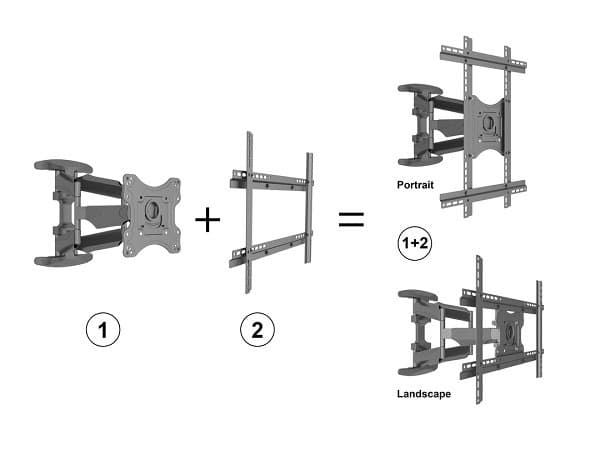 Multibrackets MB-2314 TV mounts up to 70" / 30kg
