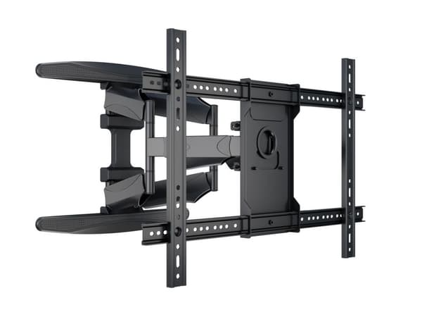 Multibrackets M VESA Flexarm XL Full Motion Dual | VESA 200x100-600x400 | Max 45kg | Black Svart