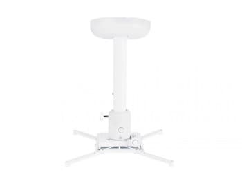 Multibrackets M Universal Projector Mount with Finetune | Adjustable 300mm 480mm | Ceiling | Max 15kg | White