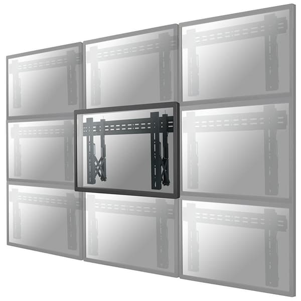 Neomounts Wall mount | LED-VW1000BLACK Videowall wall mount | 40-75 " | Maximum weight (capacity) 50 kg | Black