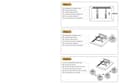 Miniatyrbild 8 av 9: Neomounts Wall mount | LED-VW1000BLACK Videowall wall mount | 40-75 " | Maximum weight (capacity) 50 kg | Black