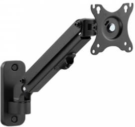 Gembird MA-WA1-01 monitor mount / stand 68.6 cm (27") Black Wall