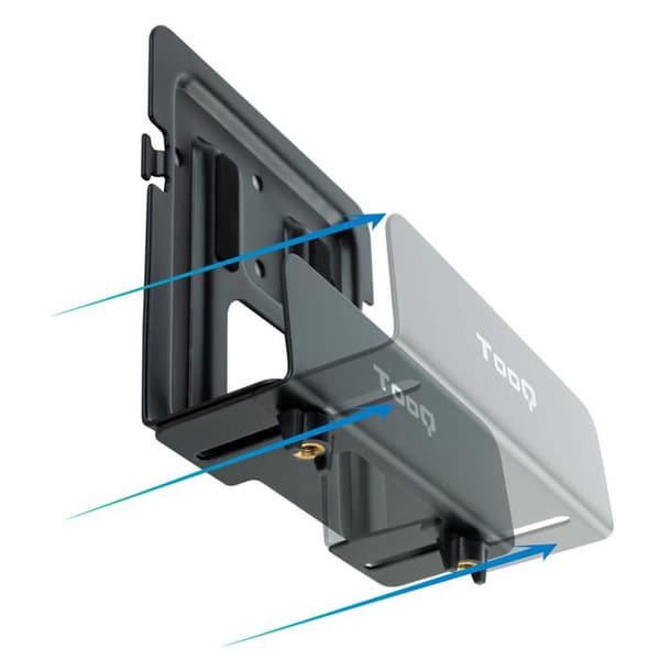Fast väggfäste - TOOQ - TQMPM4776 - Metall - 5 kg - Universal för mediaspelare