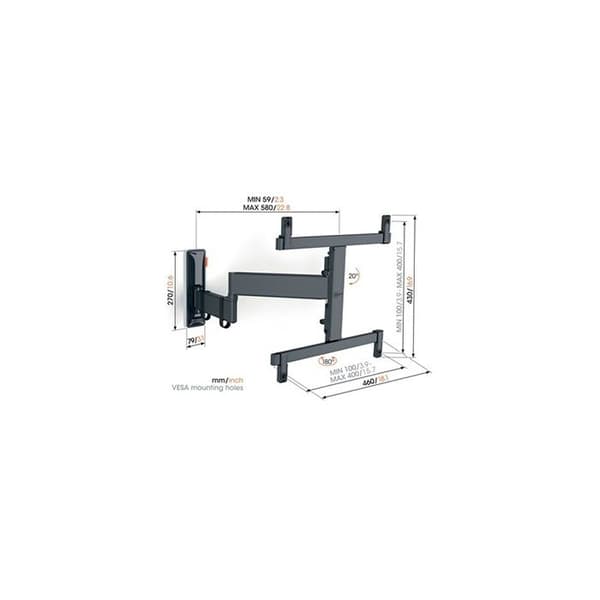 Vogel's TVM 3465 - TV-väggfäste - TV-fästen