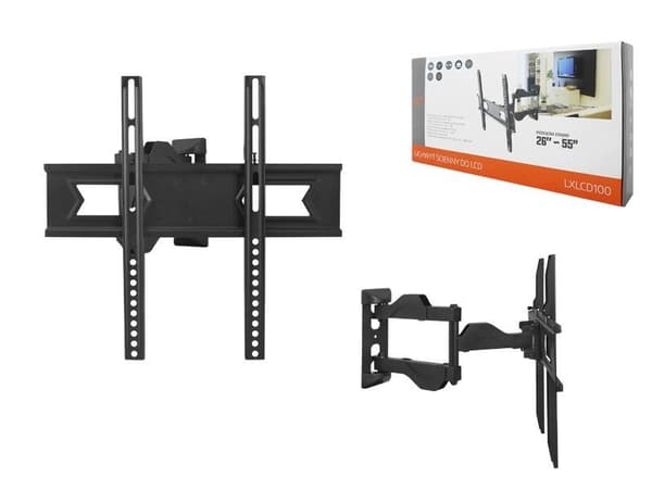 Lamex LXLCD100 TV swivel wall bracket for TVs up to 55" / 30kg