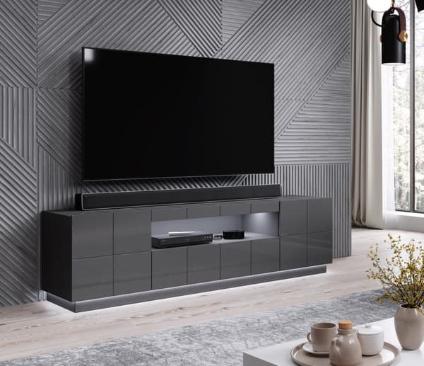 Cama LED-belysning RTV-skåp REJA vit
