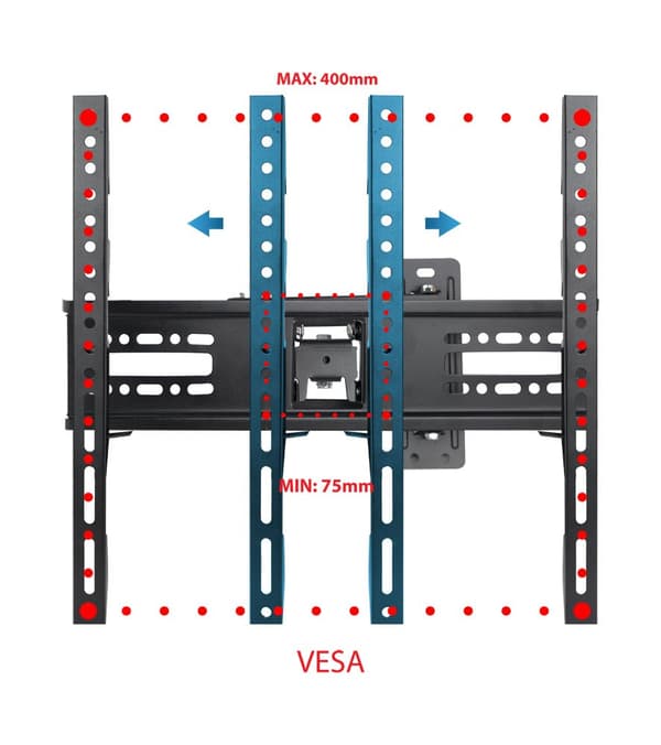 Esperanza ERW016 TV-teline 26-70'' jopa 45kg