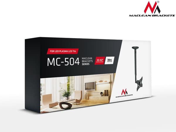 Maclean MC-504A S Justerbart loftsbeslag 23"-42" 30 kg