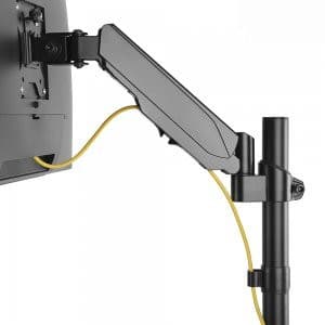Maclean MC-775 bildskärmsfäste / stativ 81,3 cm (32") grått skrivbord