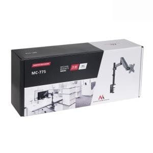 Maclean MC-775 bildskärmsfäste / stativ 81,3 cm (32") grått skrivbord Grå
