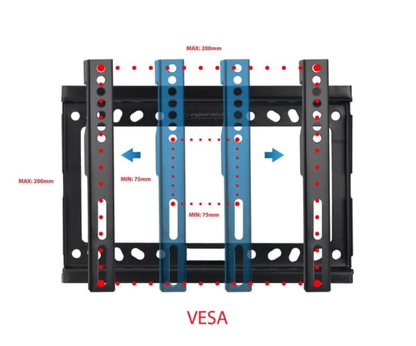 Esperanza ERW013 TV-fatning 14-50'' op til 25 kg