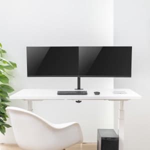 Maclean MC-884 skærmbeslag / stativ 81,3 cm (32") sort skrivebord