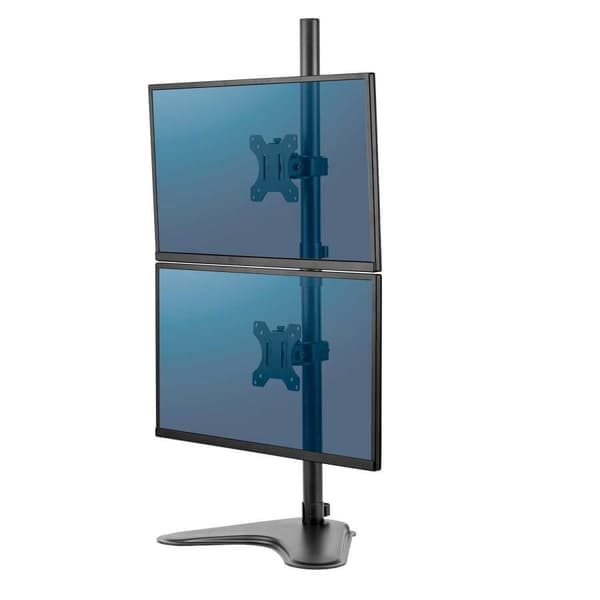 Fellowes Ergonomics vapaasti seisova varsi 2 näytölle - Seasa pystysuora - entinen Professional Series™