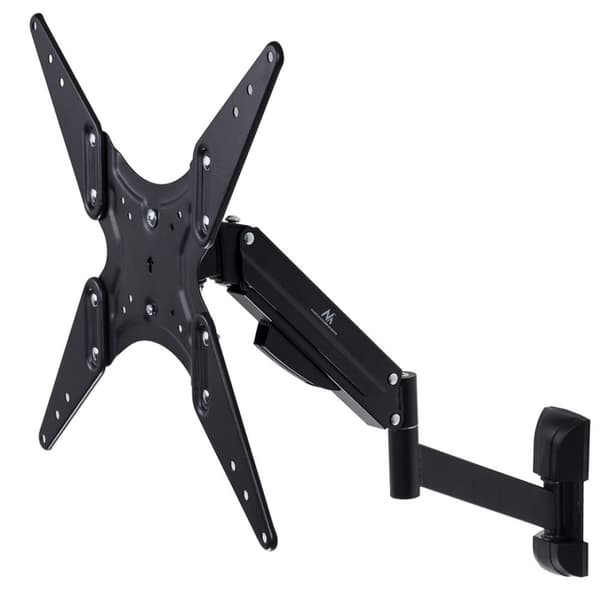 TV eller skærm holder sort Maclean MC-784 gasfjeder 32"-55" 22kg 2 arme