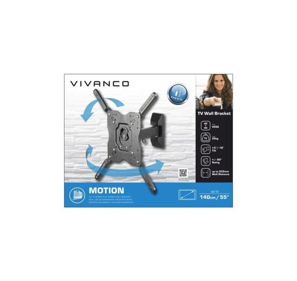 Vivanco TV väggfäste Motion BMO 6040