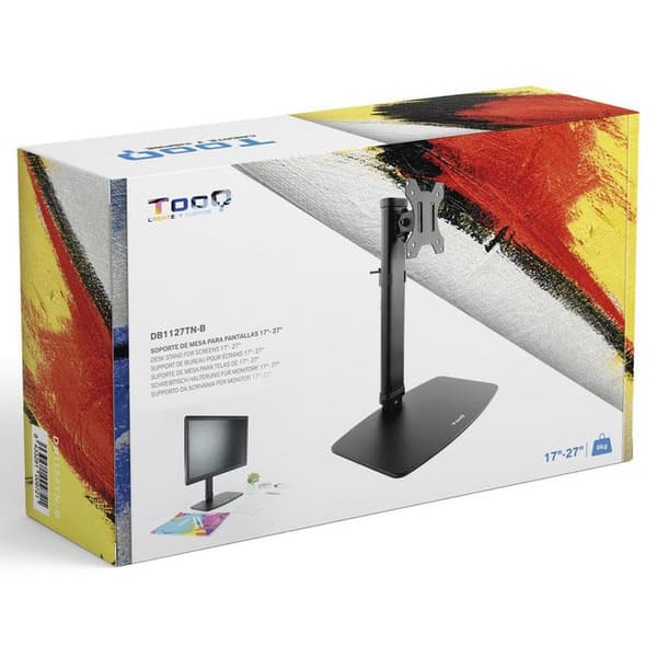 Tooq Tv/monitor Desk Stand 17-27´´ Sort
