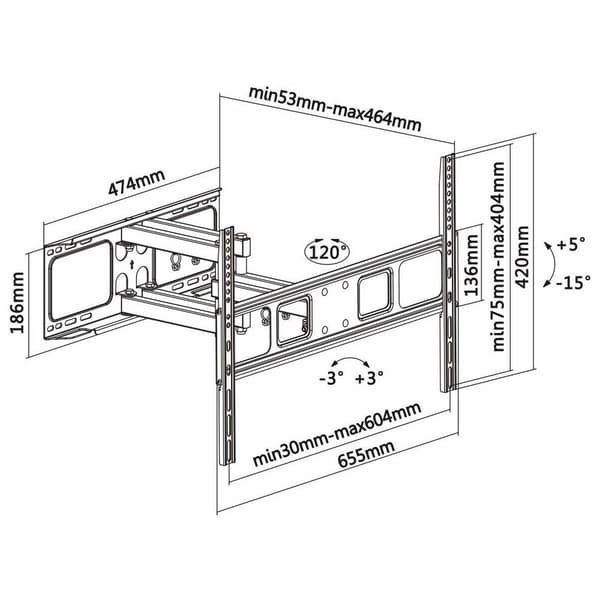 Aisens Wt70tsle-023 37-70´´ Søvfarvet