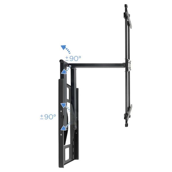 Tooq Vägg-tv-fäste Lp4380xl-b 43-80´´ Max 50kg Svart