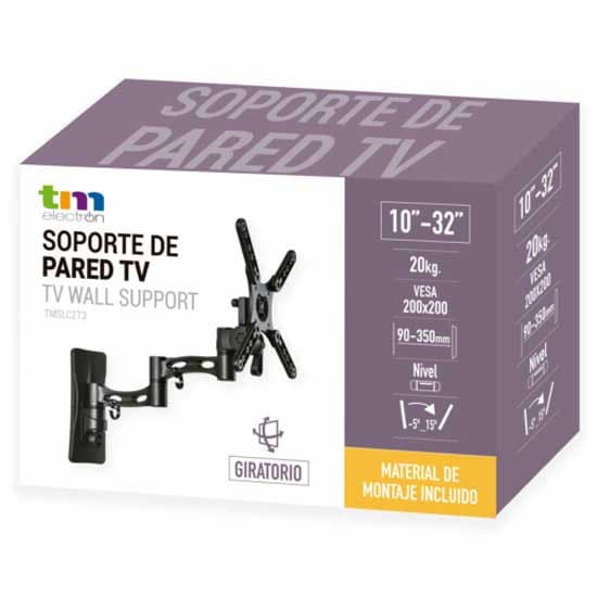 Tm Electron Vägg-tv-fäste Tmslc273 10´´-32´´ Silver