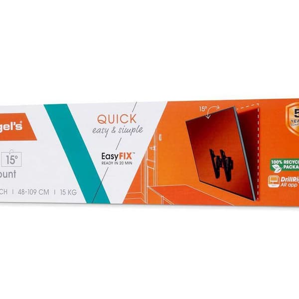 Vogels Tv Taso Tvm1213 19-43´´ Musta