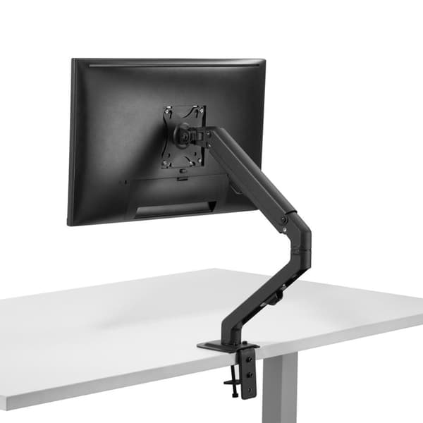 Maclean MC-906 näyttöteline pidike pöytäteline 17" - 27" säädettävä pyörivä VESA 8 kg