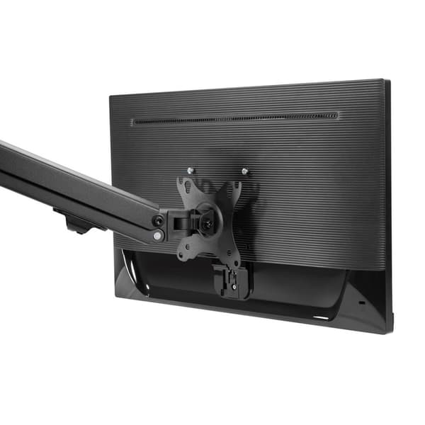 Maclean MC-906 näyttöteline pidike pöytäteline 17" - 27" säädettävä pyörivä VESA 8 kg
