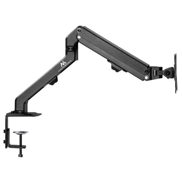 Maclean MC-906 näyttöteline pidike pöytäteline 17" - 27" säädettävä pyörivä VESA 8 kg