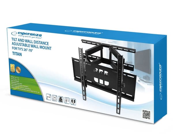 Esperanza ERW012 TV-fatning 26-70'' op til 55 kg